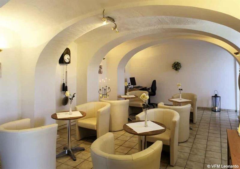 Landhotel Donaublick Obernzell Ресторан фото